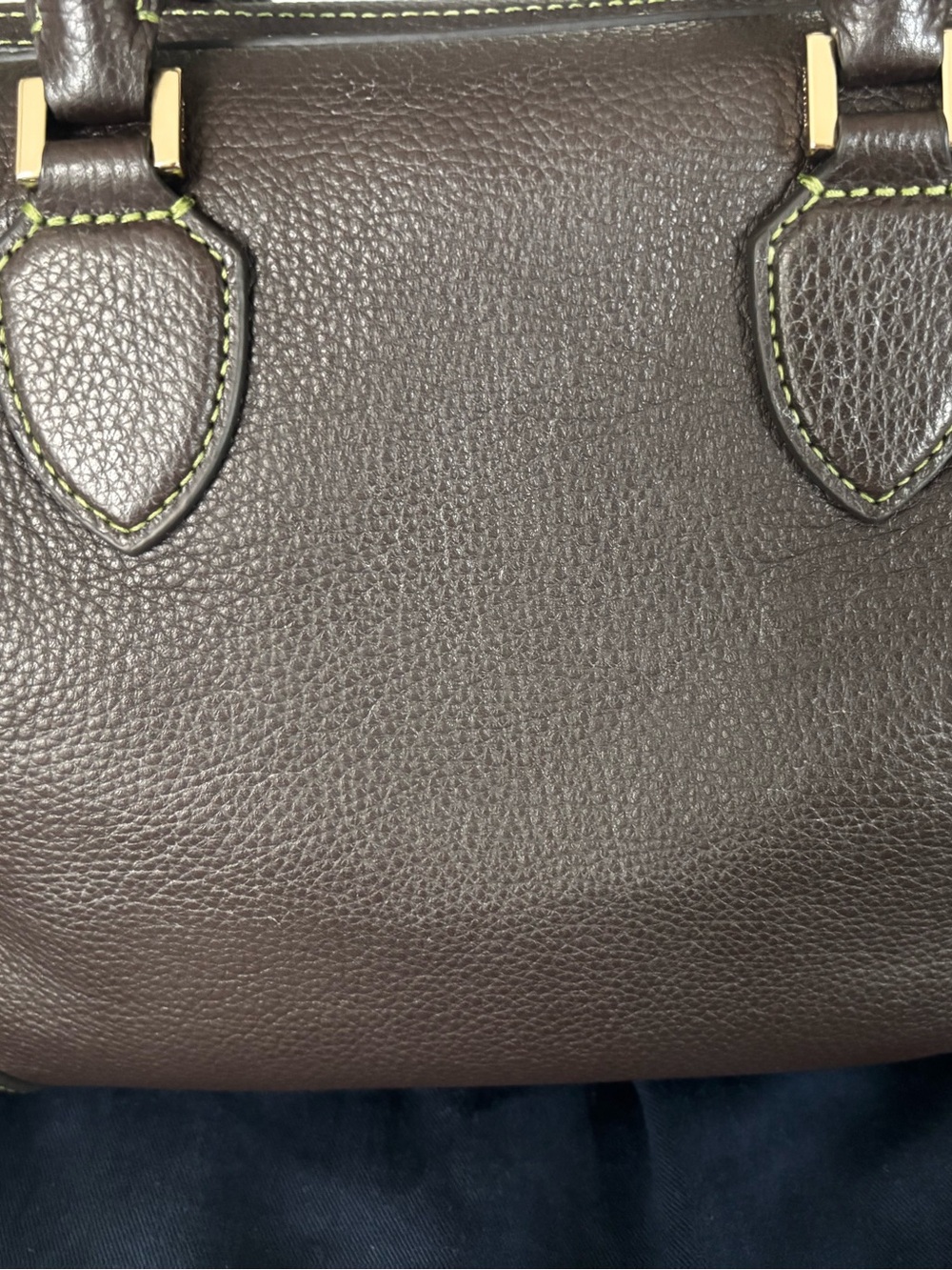 Aspinal of London Hudson Midi in Chocolate Milled Pebble - Picture 3 of 16
